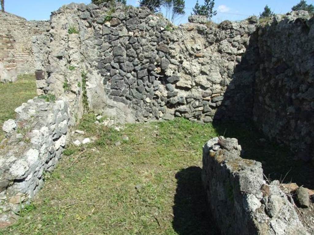 I.2.17 Pompeii.  March 2009. Room 11. Small room containing the stairs to upper floor.