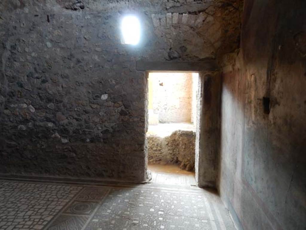 I.6.2 Pompeii. May 2016. Looking south across antecamera and oecus/triclinium.
Photo courtesy of Buzz Ferebee.
