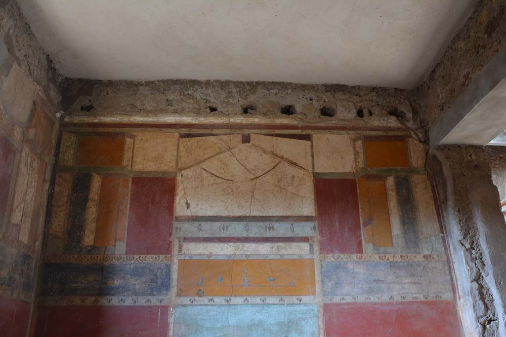 I.6.15 Pompeii. October 2019. Room 13, upper west wall.        
Foto Annette Haug, ERC Grant 681269 DÉCOR
