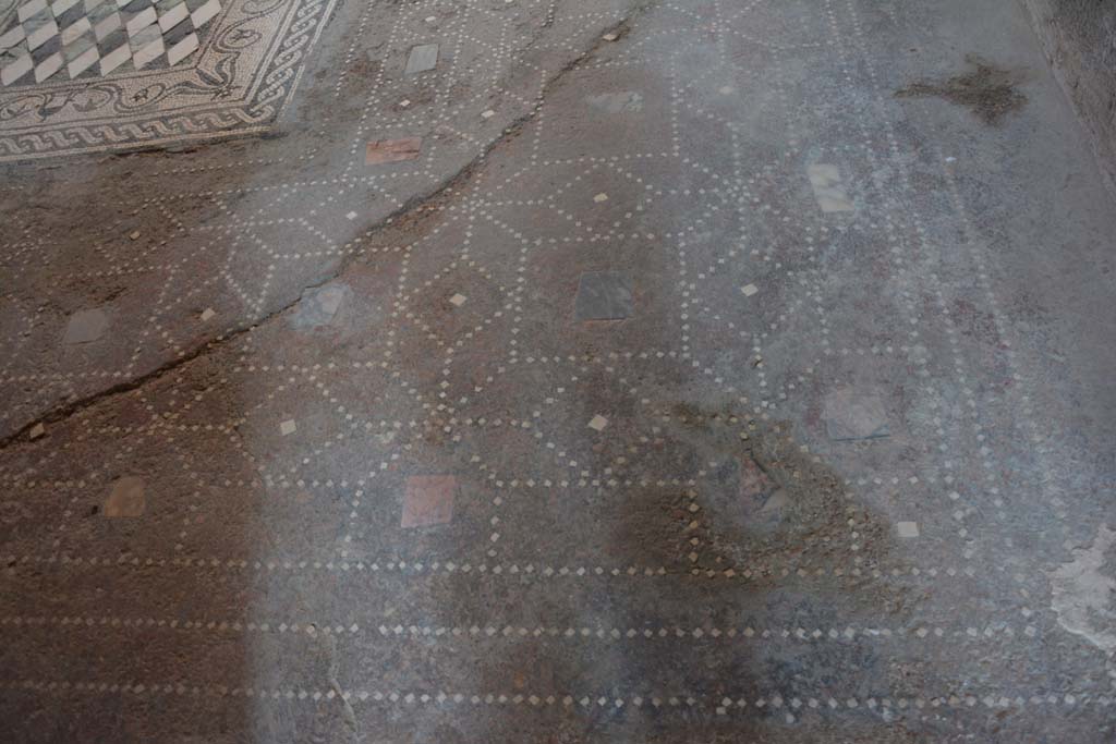 I.6.15 Pompeii. March 2019. Room 6, detail of flooring in south-east corner.
Foto Annette Haug, ERC Grant 681269 DÉCOR

