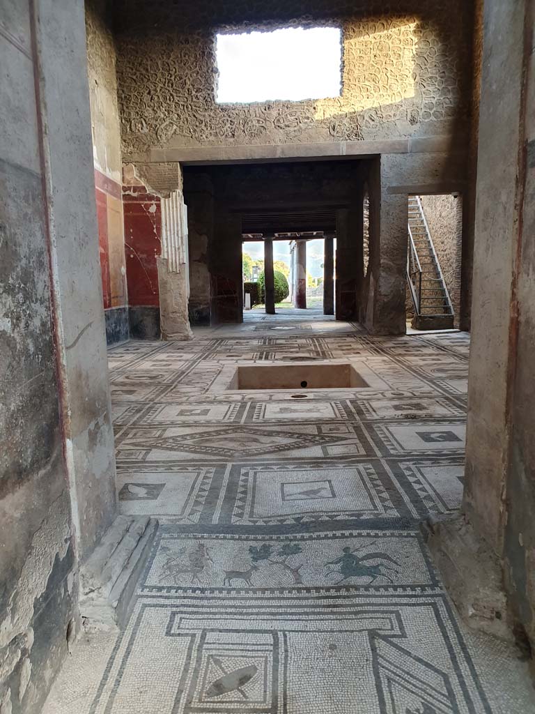 I.7.1 Pompeii. September 2019. Looking south towards atrium from entrance corridor.
Foto Annette Haug, ERC Grant 681269 DÉCOR.
