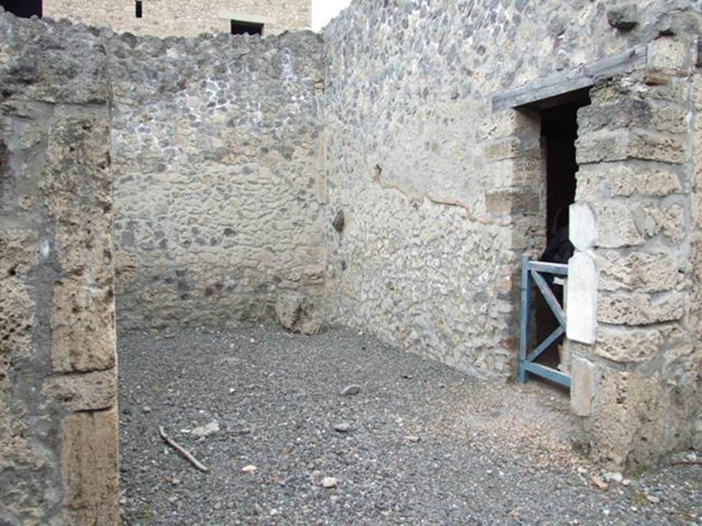 I.9.3 Pompeii. March 2009. Room 2 on east side of entrance fauces.