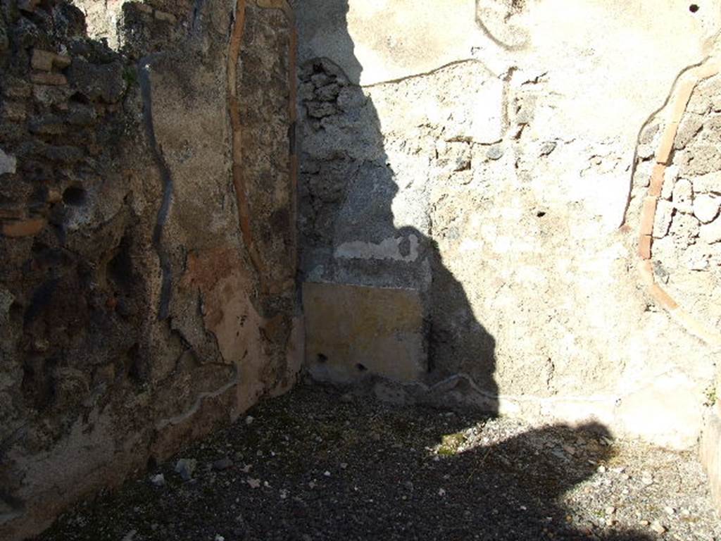 I.9.8 Pompeii. December 2006. Looking north into cubiculum, on right of corridor.  .  