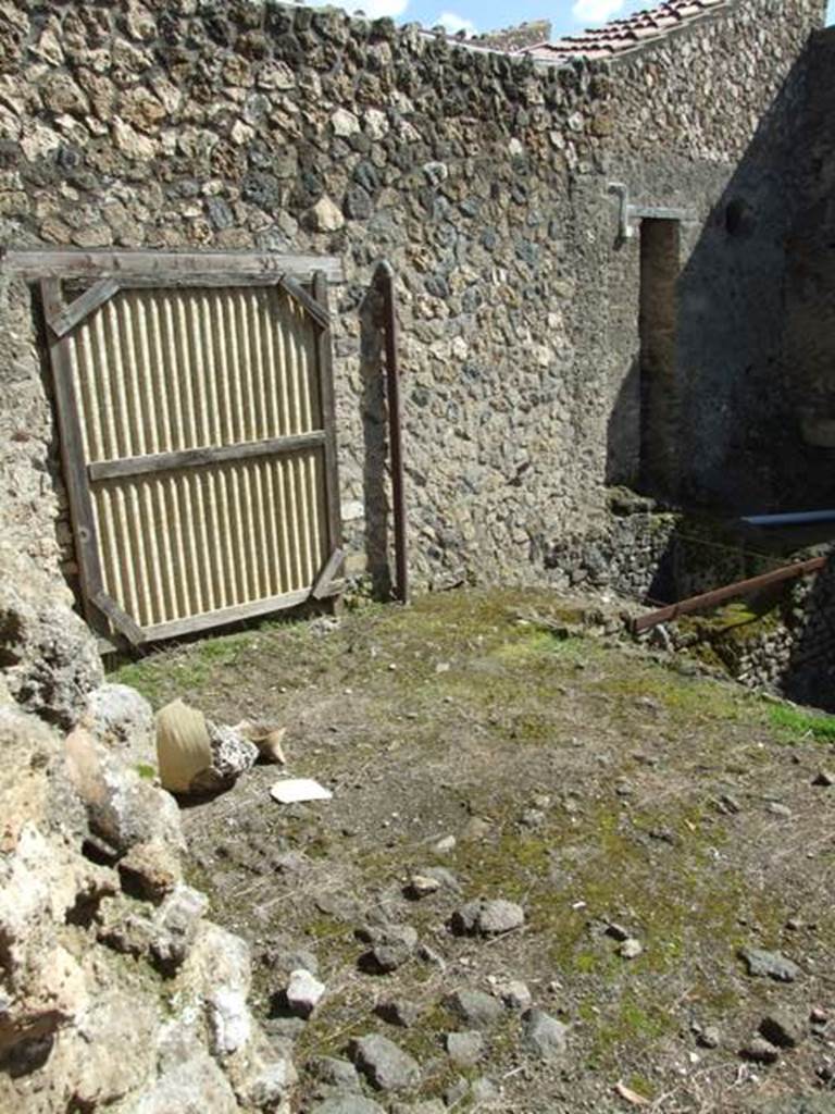 I.10.4 Pompeii. March 2009. Room 49, at rear of Baths atrium.