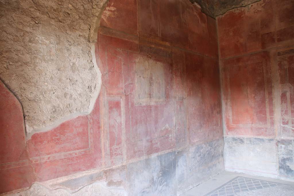 I.10.4 Pompeii. September 2021. Room 15, looking towards north wall and north-east corner. Photo courtesy of Klaus Heese.