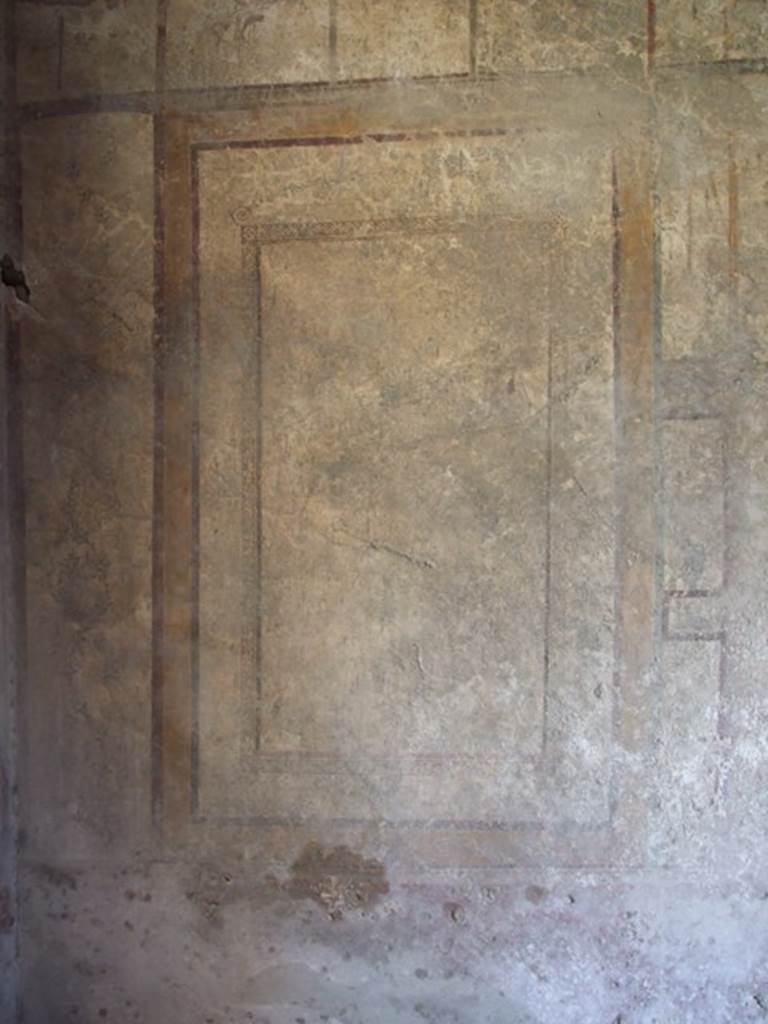 I.12.2 and I.12.1 Pompeii. March 2009. Room 7. Triclinium. West wall.