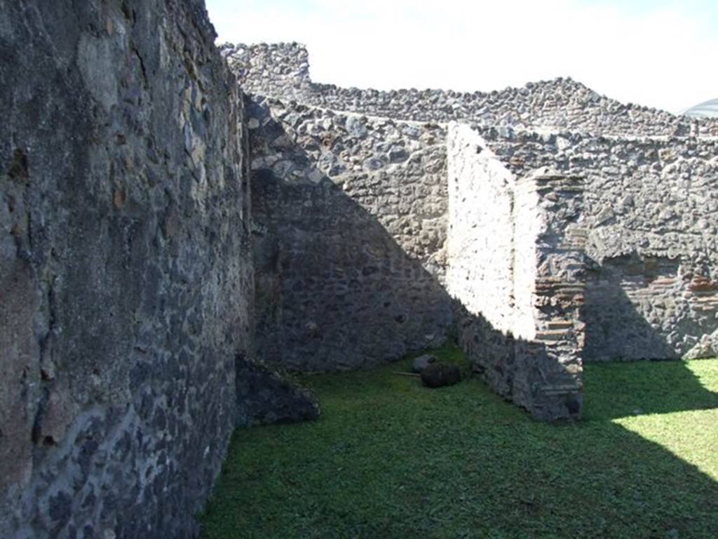 I.12.2 and I.12.1 Pompeii. March 2009. Room 10. in south west corner of garden.