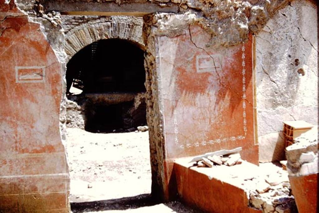 I.12.2 and I.12.1 Pompeii. 1961. Doorway to room 11 in east wall of portico. Photo by Stanley A. Jashemski.
Source: The Wilhelmina and Stanley A. Jashemski archive in the University of Maryland Library, Special Collections (See collection page) and made available under the Creative Commons Attribution-Non Commercial License v.4. See Licence and use details.
J61f0252