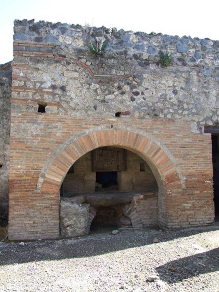 I.12.2 and I.12.1 Pompeii. March 2009. Room 11. Oven in Bakery.