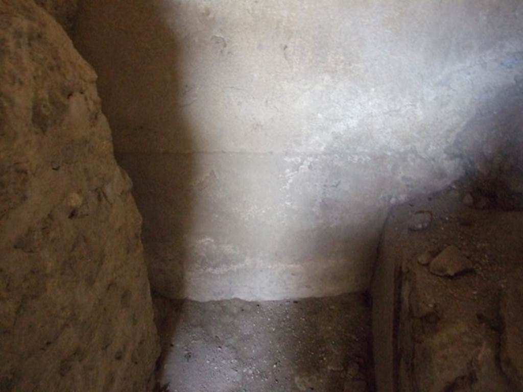 I.12.2 and I.12.1 Pompeii. March 2009. Room 15. Latrine. East wall.