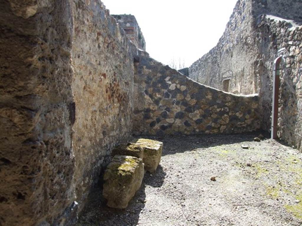 I.12.2 and I.12.1 Pompeii. March 2009. Room 17. Looking south.