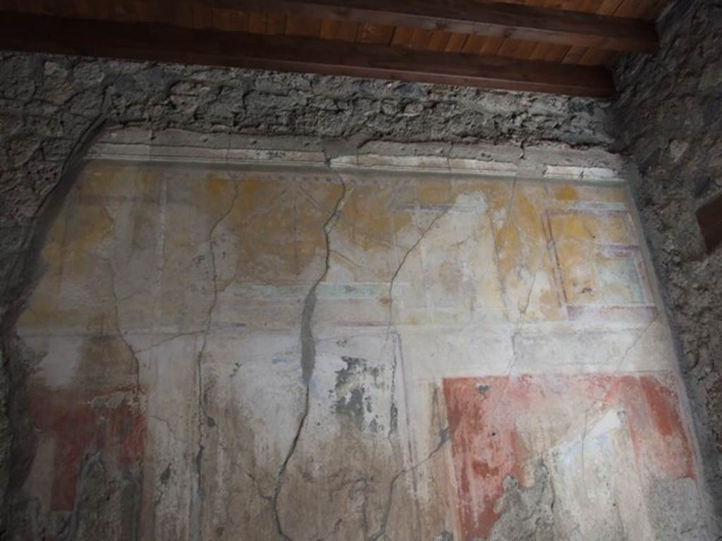 I.12.3 Pompeii. March 2009. Room 3, detail from east wall.
