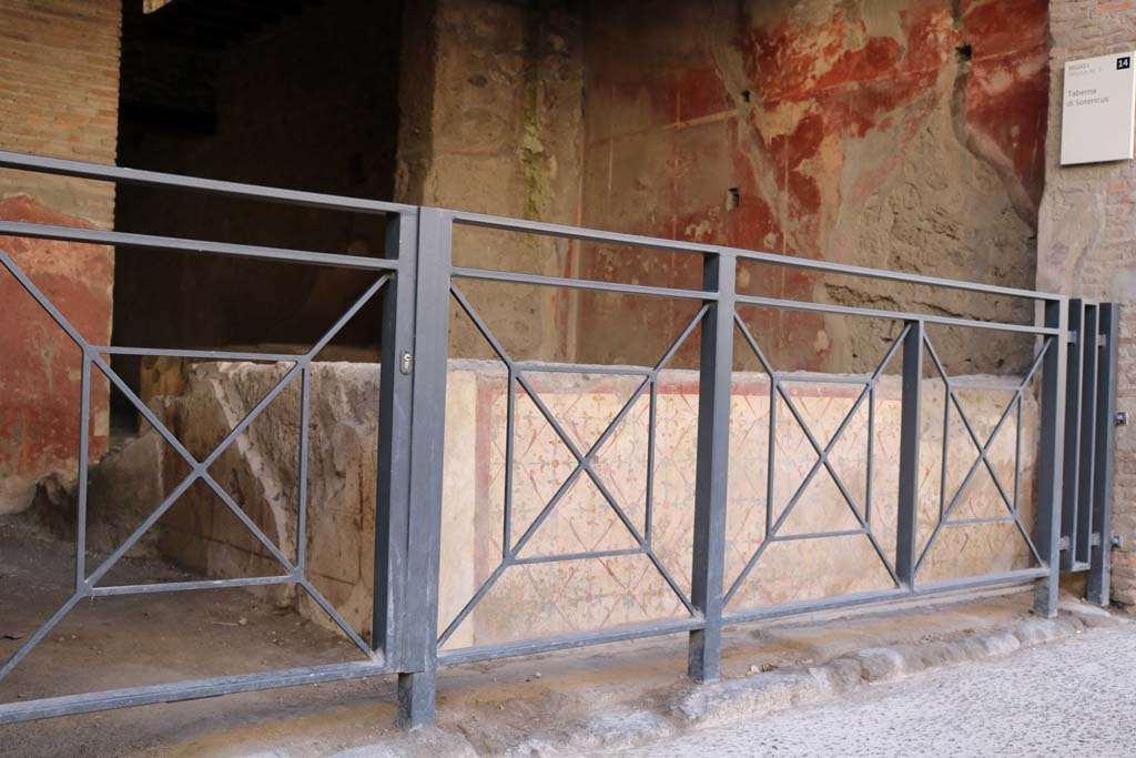 I.12.3 Pompeii. December 2018. Looking towards entrance, counter and west side of bar-room. Photo courtesy of Aude Durand.