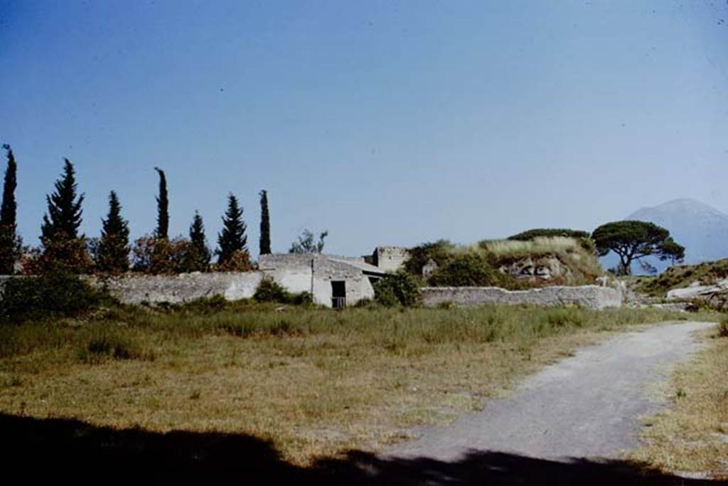II.5 Pompeii. 1966. Looking north-west across site. Photo by Stanley A. Jashemski.
Source: The Wilhelmina and Stanley A. Jashemski archive in the University of Maryland Library, Special Collections (See collection page) and made available under the Creative Commons Attribution-Non Commercial License v.4. See Licence and use details.
J66f0180