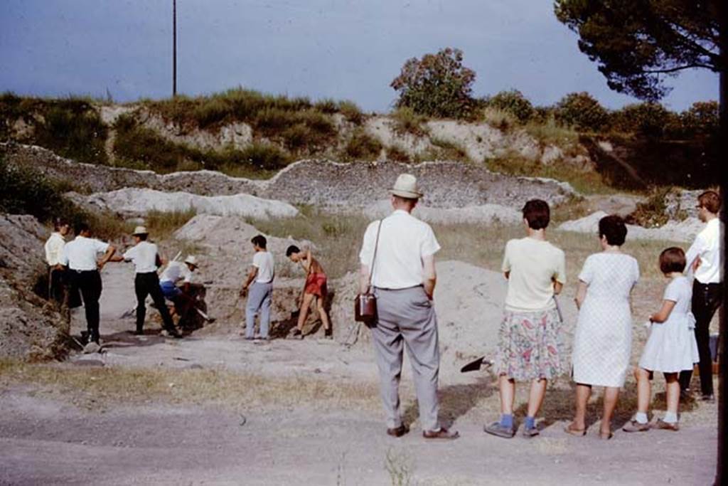 II.5 Pompeii. 1966. Looking east across site. Photo by Stanley A. Jashemski.
Source: The Wilhelmina and Stanley A. Jashemski archive in the University of Maryland Library, Special Collections (See collection page) and made available under the Creative Commons Attribution-Non Commercial License v.4. See Licence and use details.
J66f0667