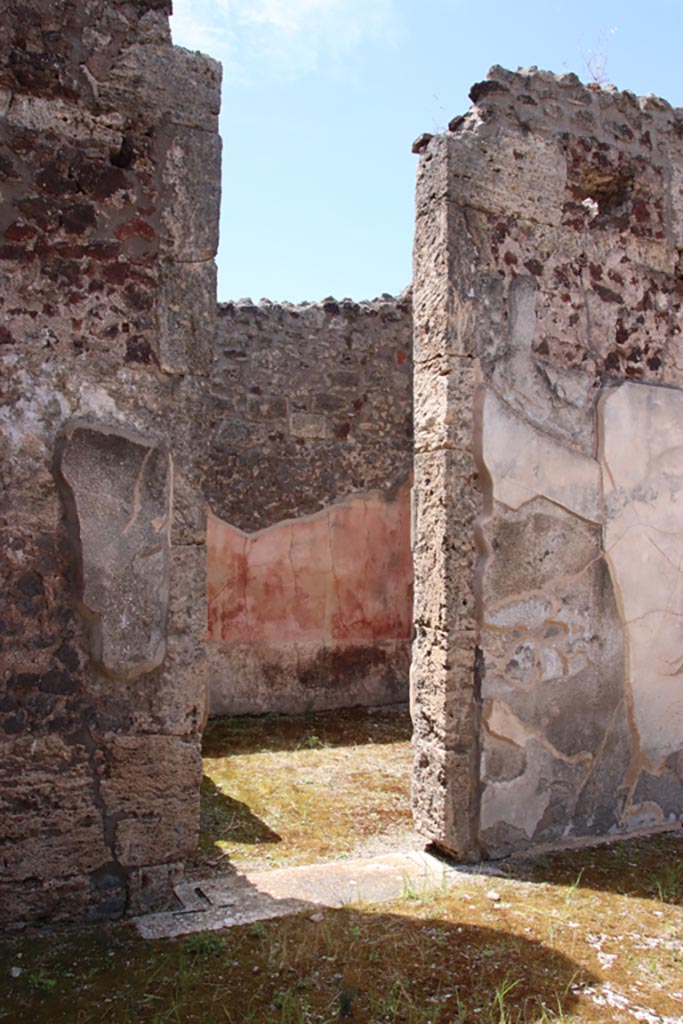 V.1.7 Pompeii. May 2024. Room 16, doorway on west side of atrium. Photo courtesy of Klaus Heese.