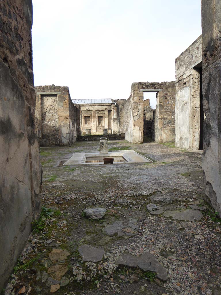 V.1.7 Pompeii. January 2017. Room 3, looking north across flooring in entrance corridor/atrium 4.
Foto Annette Haug, ERC Grant 681269 DÉCOR.


