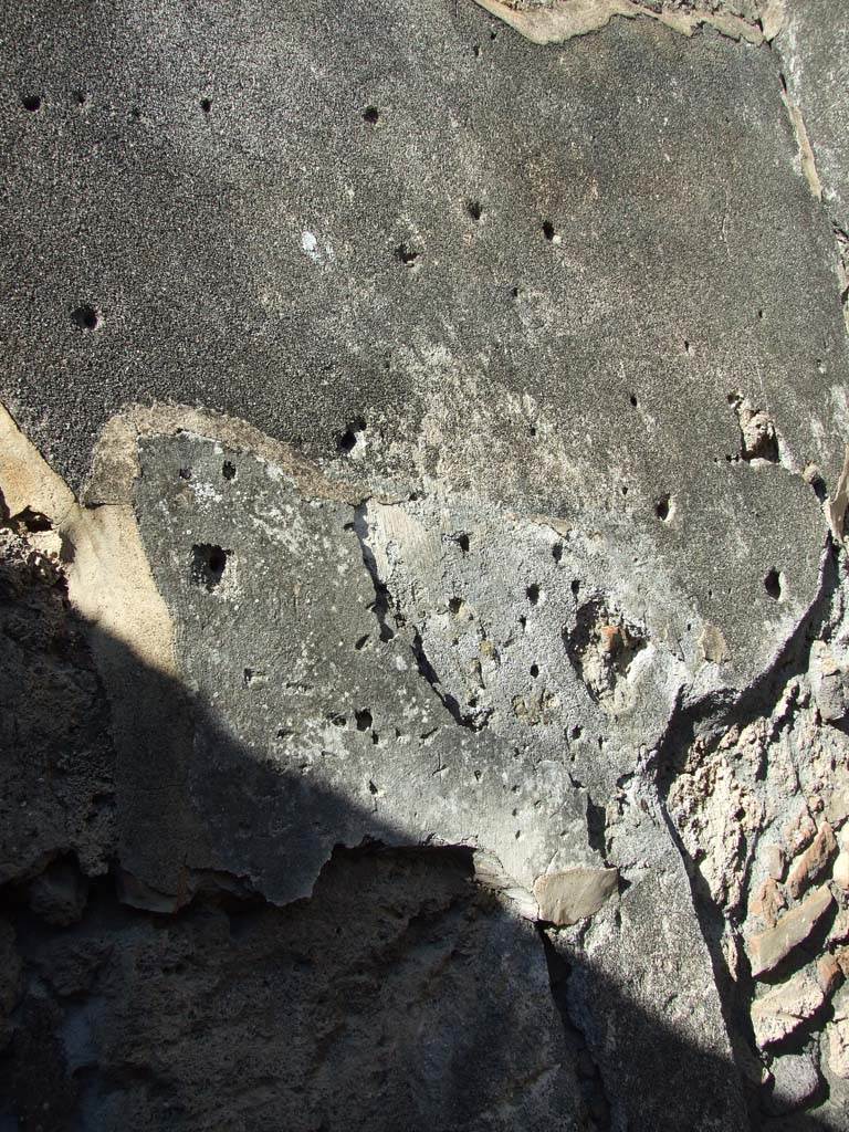 V.3.8 Pompeii. March 2009. North wall of front room on west side of entrance corridor.