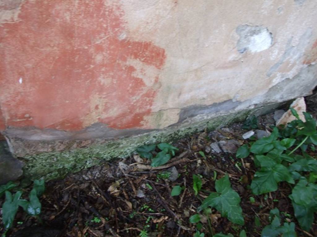 V.4.13 Pompeii. March 2009. Triclinium R, west wall.