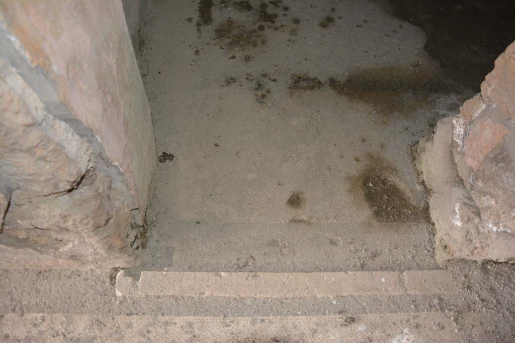 VI.11.10 Pompeii. October 2017. Room 44, doorway threshold from room 43. 
Foto Annette Haug, ERC Grant 681269 DCOR
