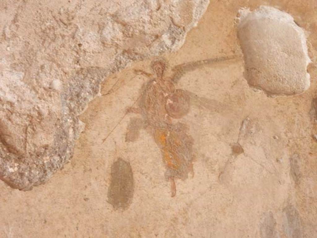 VI.15.1 Pompeii. May 2017. Figure from central panel of east wall.   Photo courtesy of Buzz Ferebee.
