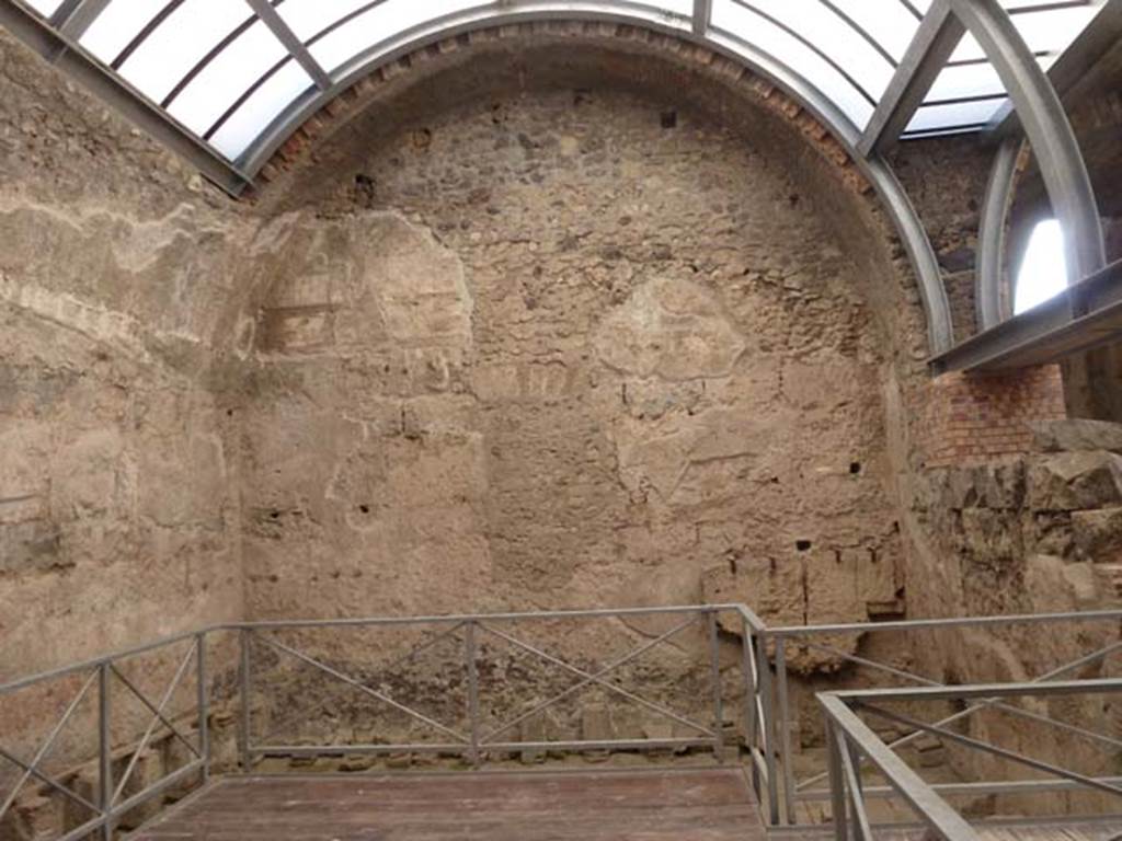 VII.1.8 Pompeii. June 2012. West wall of tepidarium 3. Photo courtesy of Michael Binns.