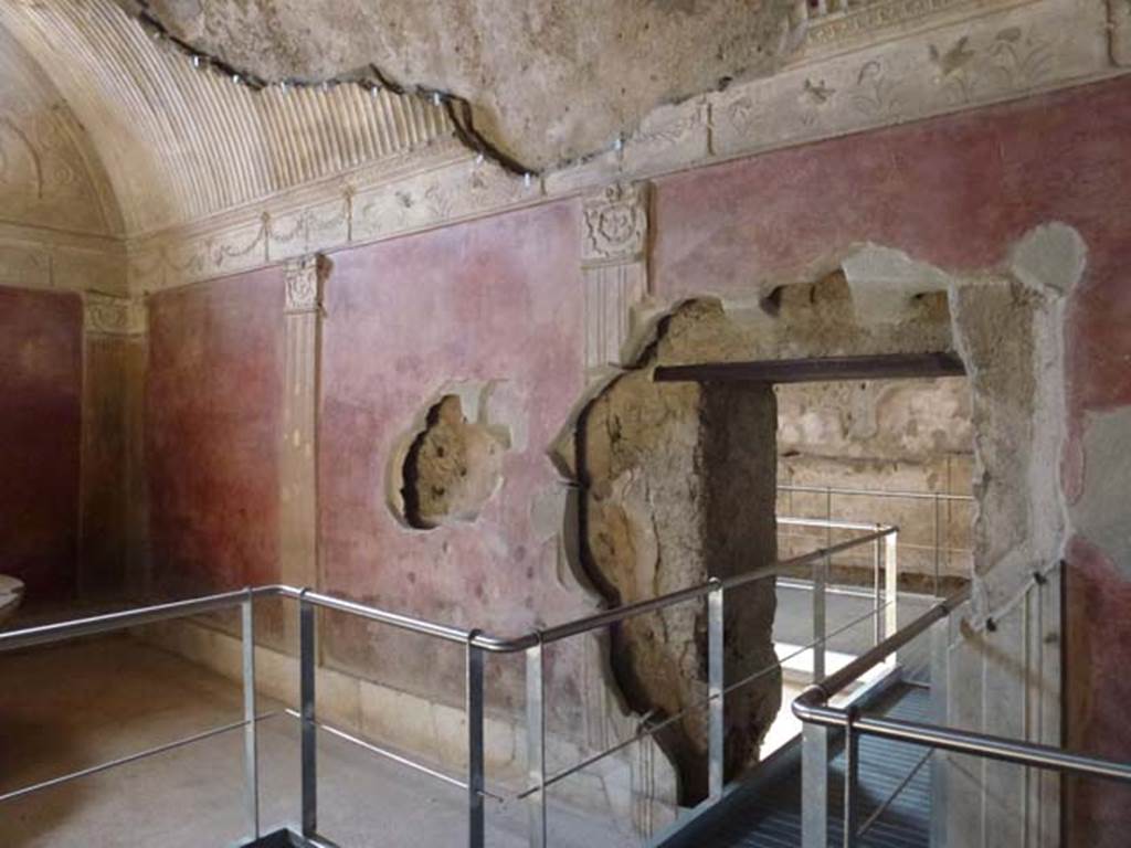 VII.1.8 Pompeii. June 2012. Looking towards north-west corner of calidarium 9. Photo courtesy of Michael Binns.