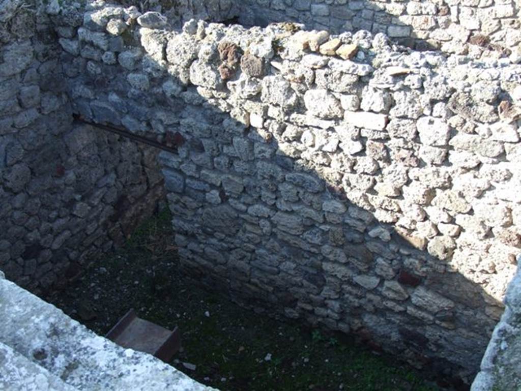 VII.15.2 Pompeii. December 2007. Room on lower level behind Tablinum.
