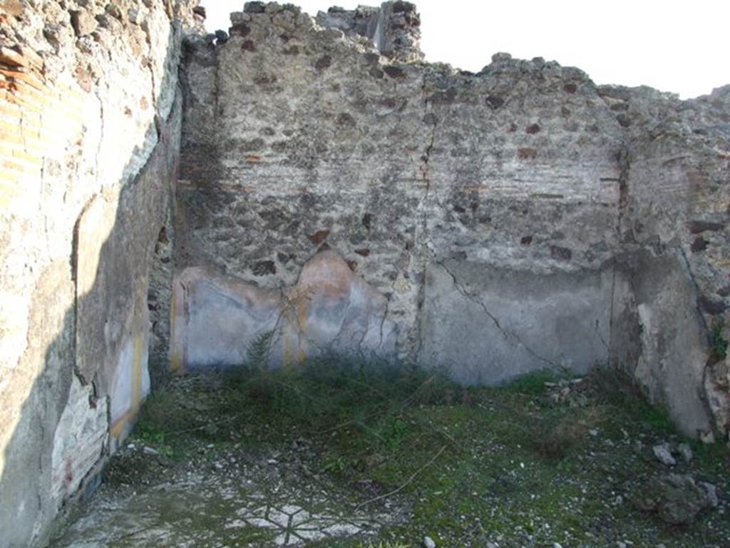 VII.16.15 Pompeii. December 2007. Room 9, ala on south side of atrium.