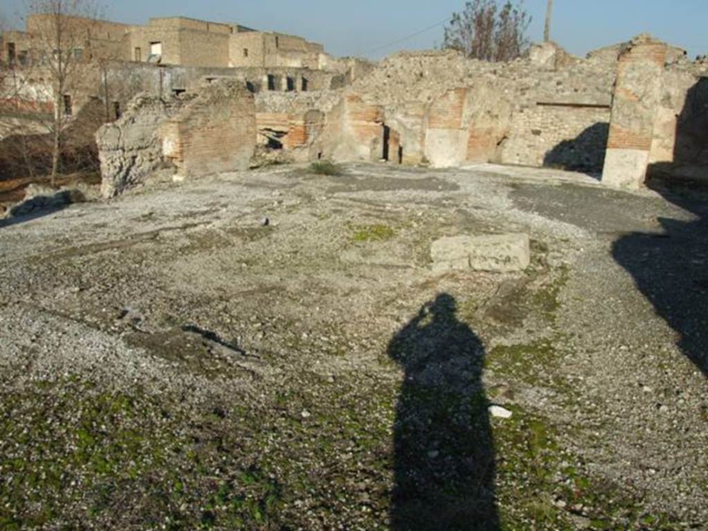 VII.16.15 Pompeii. December 2007. Looking north-east across room 2 atrium, from area 14.