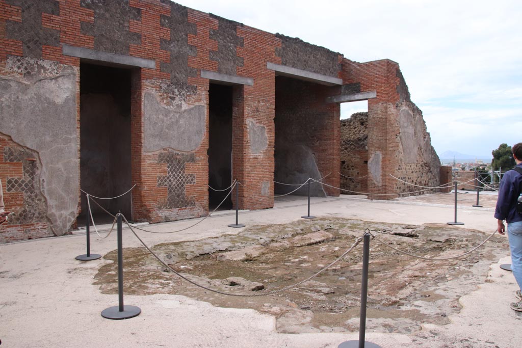 VIII.2.16 Pompeii. May 2024. Looking towards south-west corner of atrium. Photo courtesy of Klaus Heese.