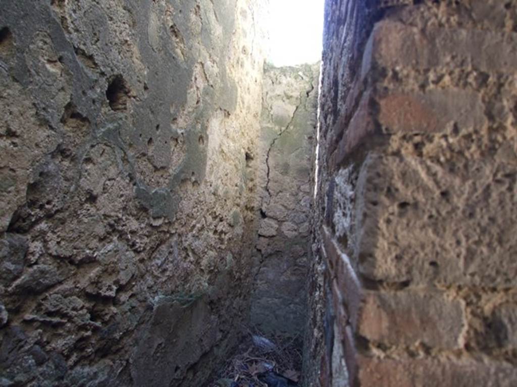 VIII.5.2 Pompeii.  March 2009.  Room 19.  Latrine.  Looking south.