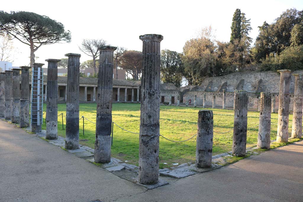 VIII.7.16 Pompeii. December 2018. Looking south-west from north-east corner. Photo courtesy of Aude Durand.