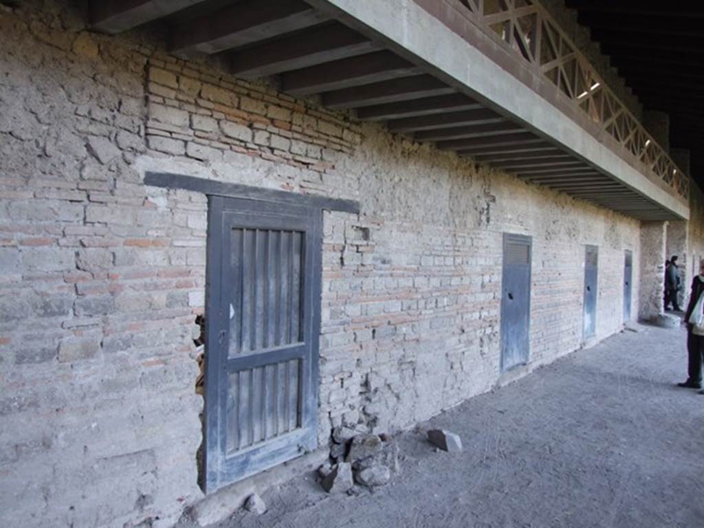 VIII.7.16 Pompeii. December 2006. Rooms along south side.