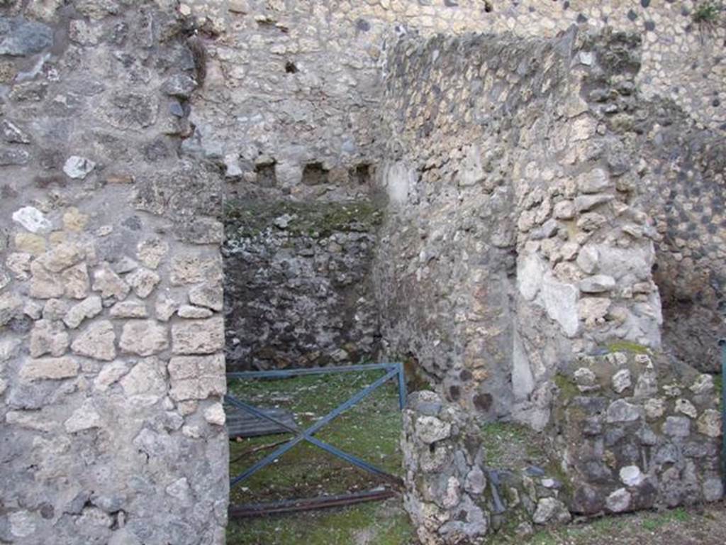 VIII.7.16 Pompeii. December 2007. Room on west side.