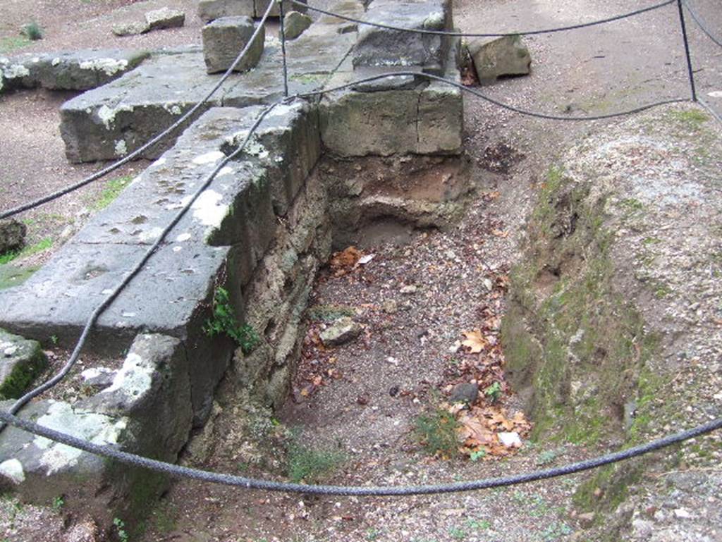 VIII.7.31 Pompeii. September 2005. Doric Temple. Cella.