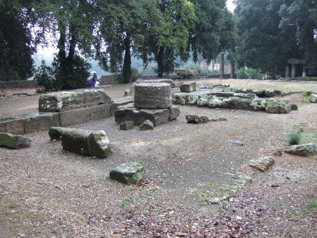 VIII.7.31 Pompeii. September 2005. Doric Temple. Cella. Inner (rear) chamber.