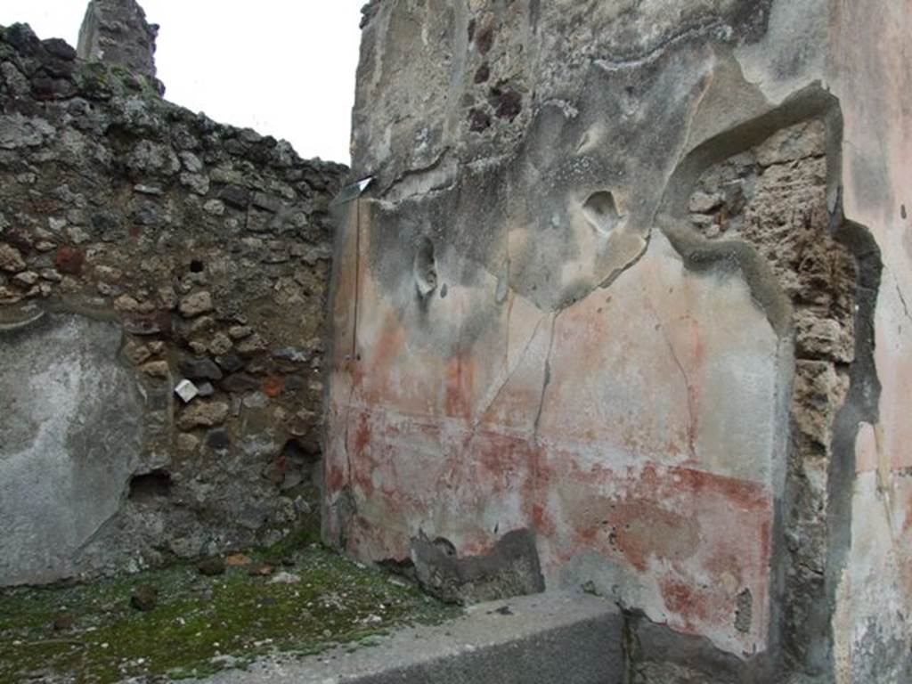 IX.8.6 Pompeii. March 2009.  Room 8, North wall.