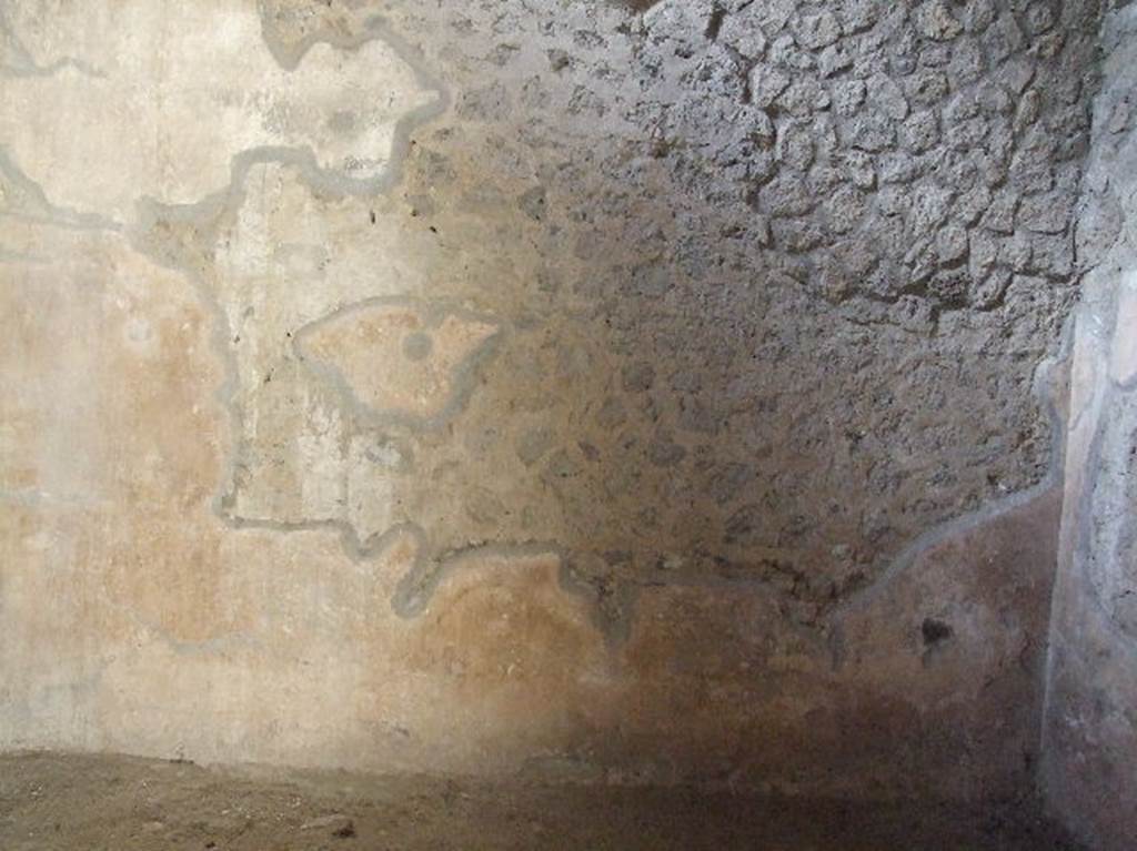 Villa Regina, Boscoreale. December 2006. Room 2, with remains of painted plaster on east wall.