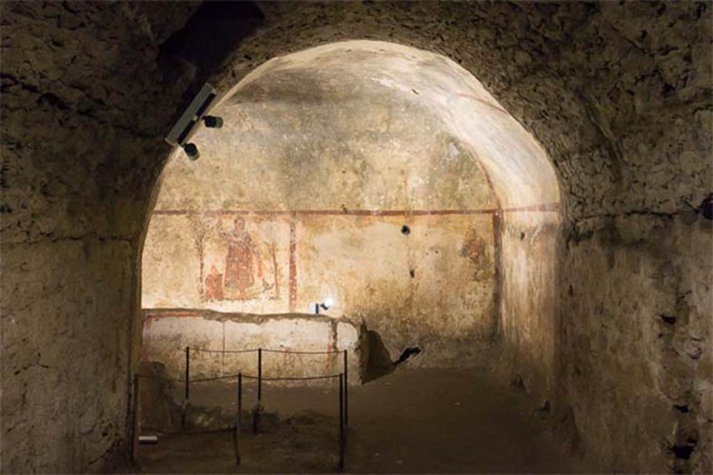 Santa Maria Capua Vetere, Mithraeum. 2011. Vestibule.