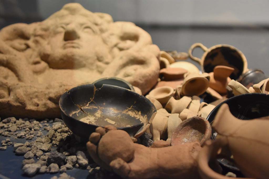 Stabia Temple of Athena. Sanctuary in località privati, ex-voto finds 3.
Photograph © Parco Archeologico di Pompei.