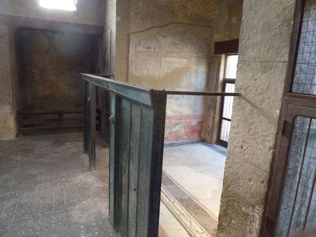 III.11 Herculaneum. October 2012. Room 6, looking south across atrium. Photo courtesy of Michael Binns.