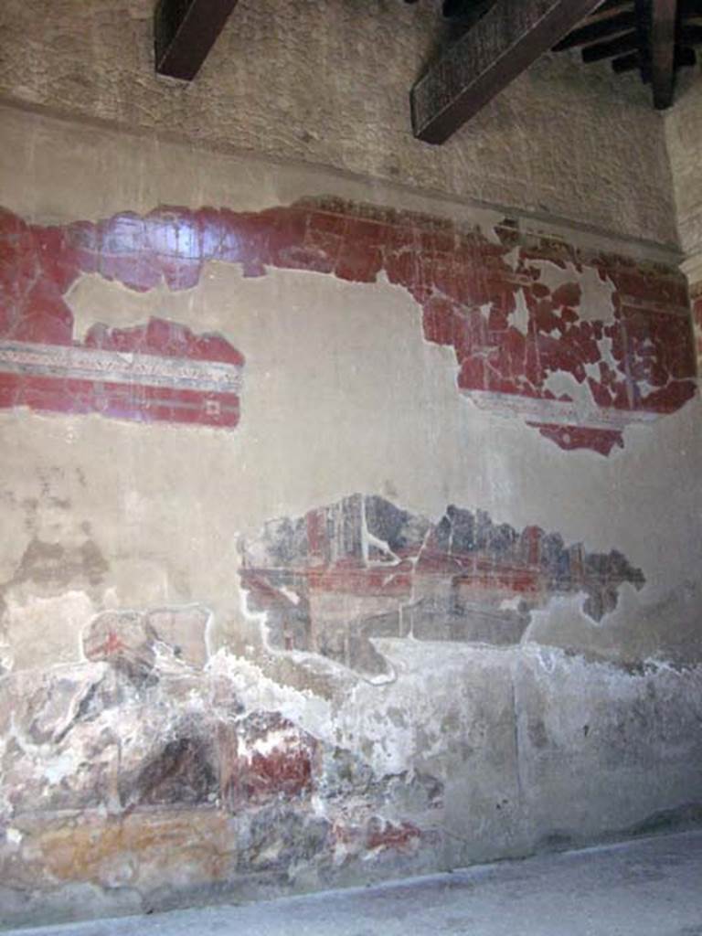 III.11 Herculaneum. June 2011. Room 6, north wall. Photo courtesy of Sera Baker.