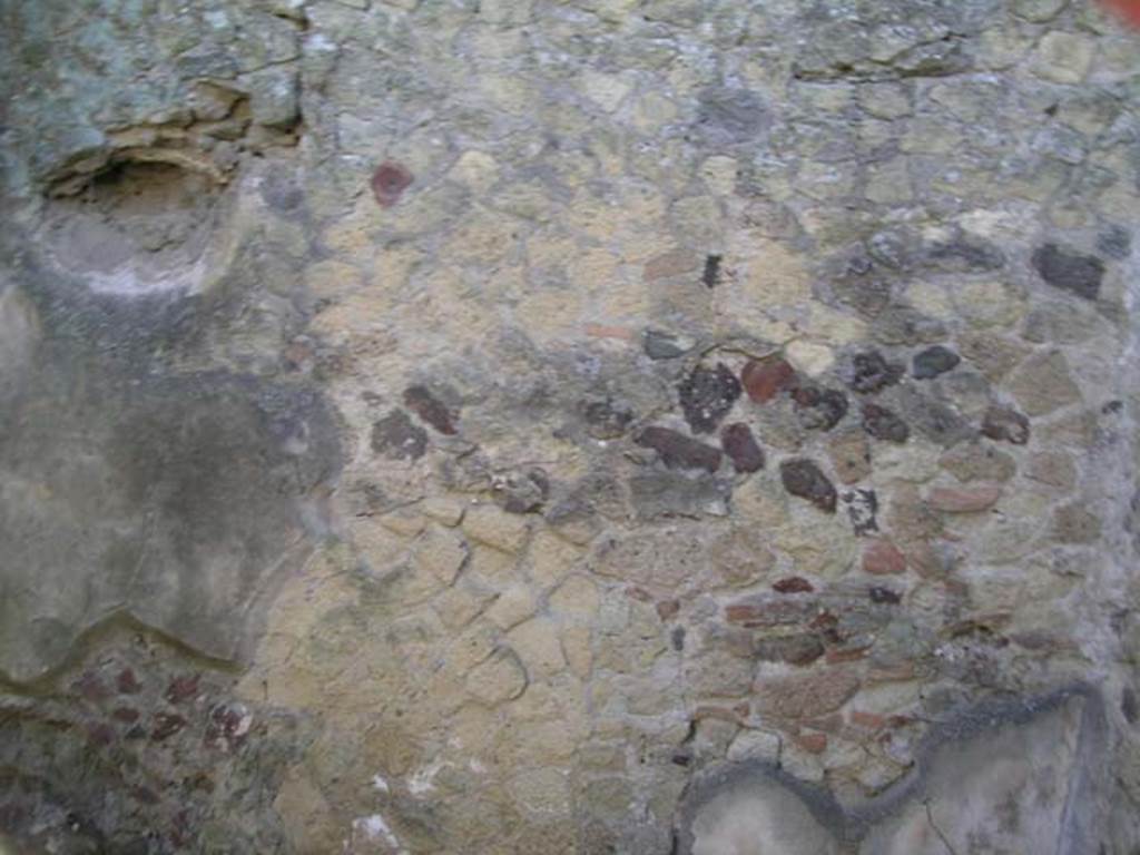 III.11 Herculaneum, May 2005. Triclinium, room 16, south wall. 
Photo courtesy of Nicolas Monteix.
