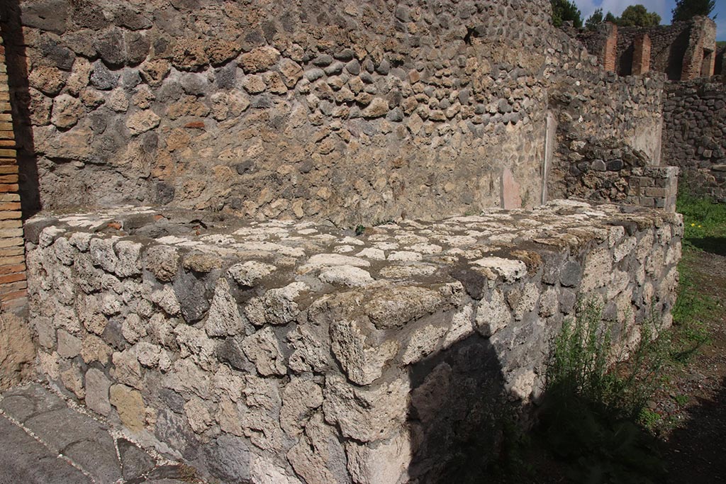 I.1.9 Pompeii. October 2024. Counter in bar-room. Photo courtesy of Klaus Heese.