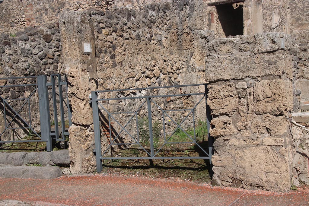 I.2.9 Pompeii. October 2024. Looking north-east towards entrance on Via Stabiana. Photo courtesy of Klaus Heese.