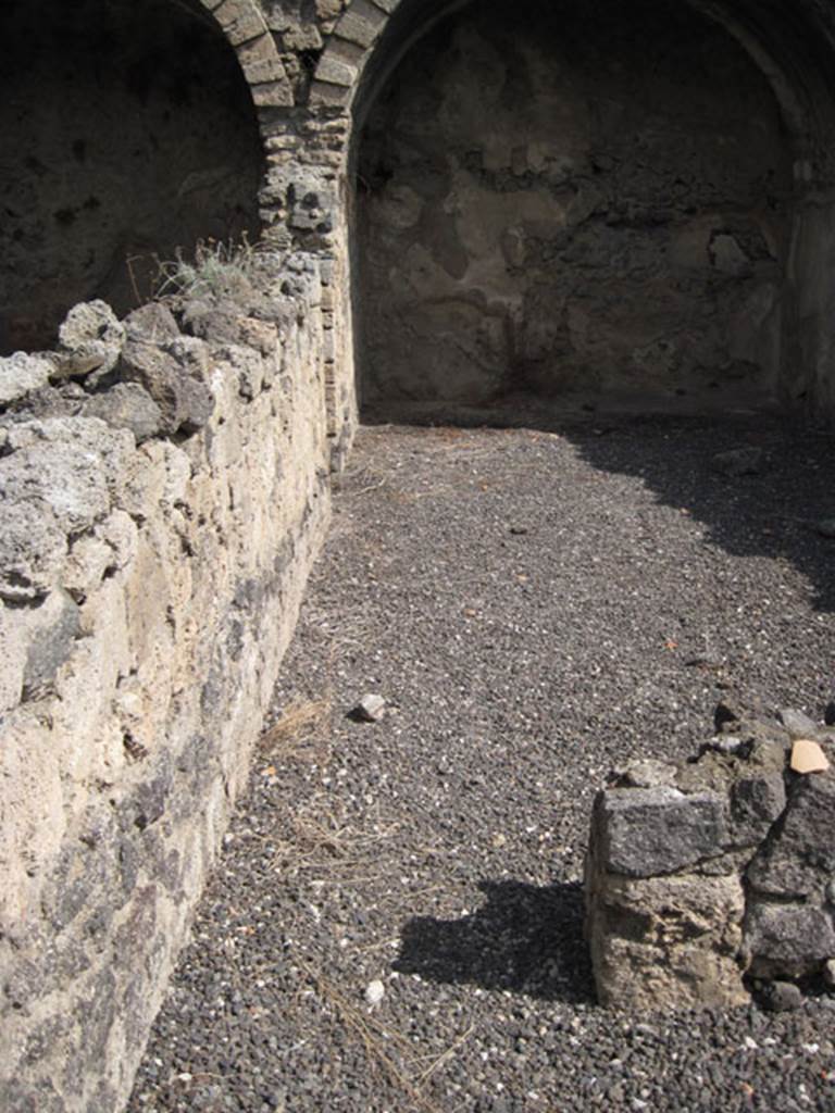 I.3.5 Pompeii. September 2010. Looking east through doorway in east wall of entrance room, into vaulted room. Photo courtesy of Drew Baker.
