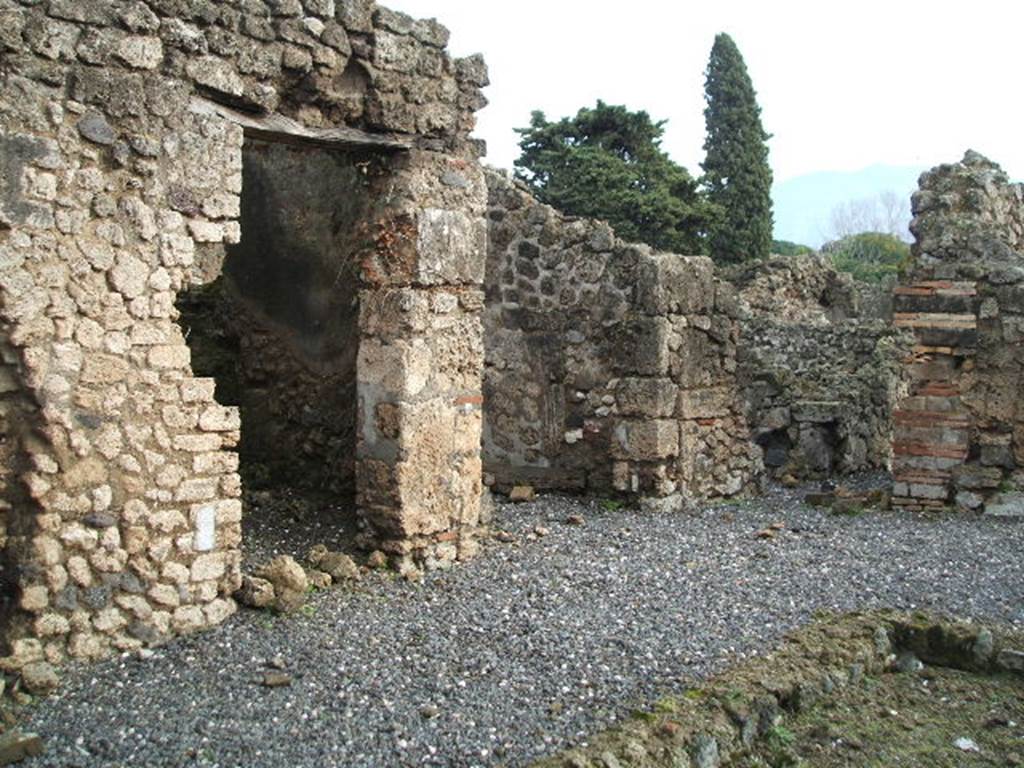 I.3.23 Pompeii. December 2006. Rooms to east of atrium