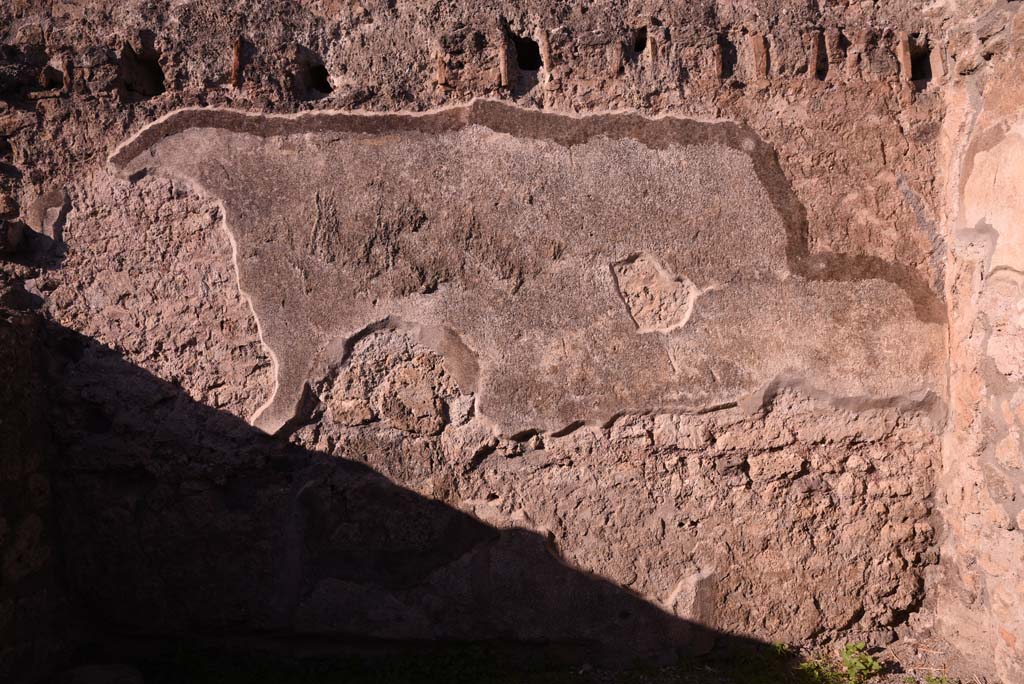 I.4.19 Pompeii. October 2019. Looking towards west wall.
Foto Tobias Busen, ERC Grant 681269 DCOR.

