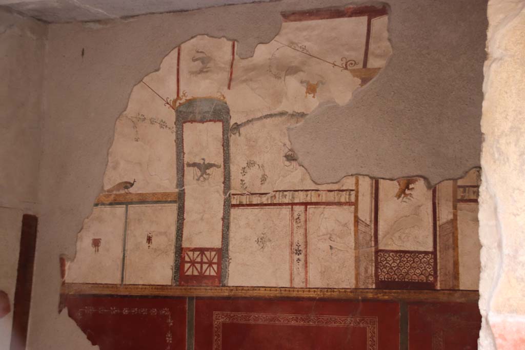 I.6.7 Pompeii. September 2019. West wall, south end. Photo courtesy of Klaus Heese.

